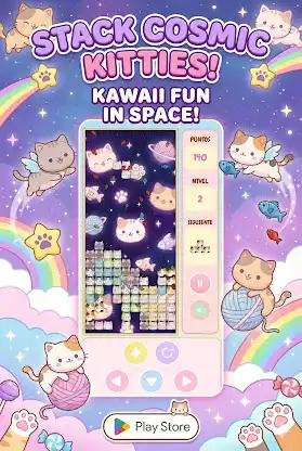 Cat Retro Block screenshot 2