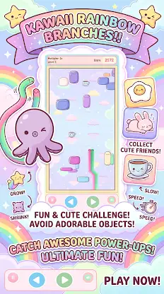 Kawaii Rainbow Branches!! screenshot 5