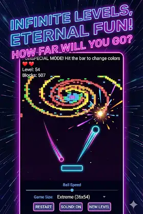 Infinite Arkanoid: 5 Cent Game screenshot 2