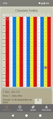 13:20 Tzolkin Calendar screenshot 5