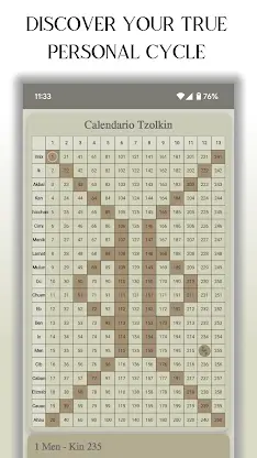 13:20 Tzolkin Calendar screenshot 1