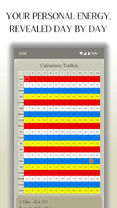 13:20 Tzolkin Calendar screenshot 3