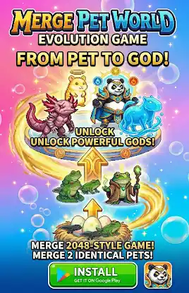 Merge Pet World: Evolution screenshot 2