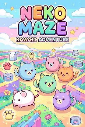 Neko Maze Kawaii Adventure screenshot 4