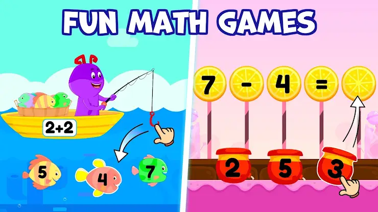 Addition and Subtraction Games screenshot 2