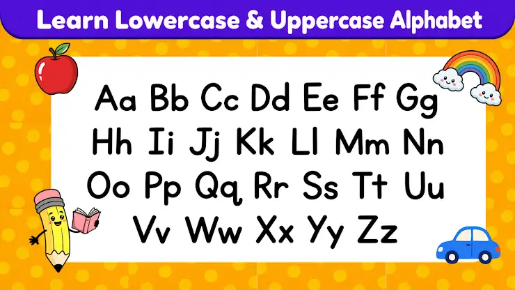 ABC Phonics Games Kids Tracing screenshot 1