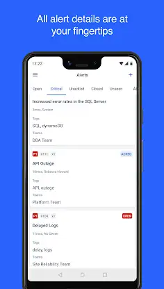 Opsgenie screenshot 2