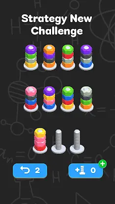 Nuts Sort - Color Sort screenshot 3