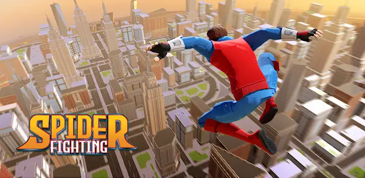 Spider Fighting: Hero Game — Android game banner