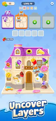 Sticker Sort Puzzle screenshot 2