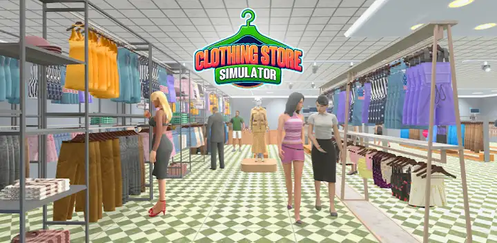 Clothing Store Simulator — Android game banner