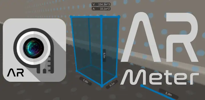 AR Meter: Tape Measure Camera — Android app banner