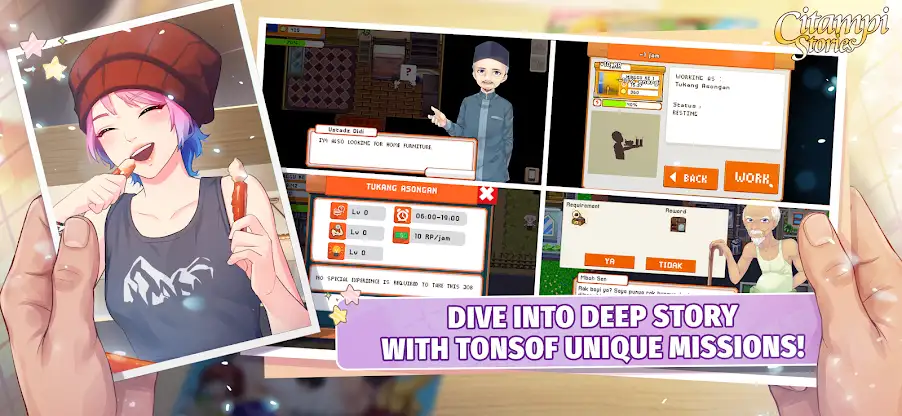 Citampi Stories: RPG Love Life screenshot 7
