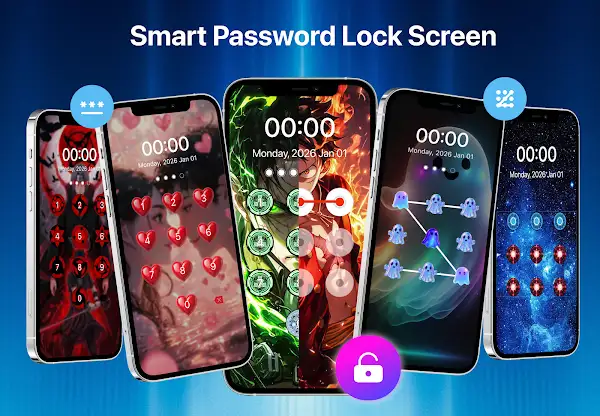 Smart Lock Screen - Lock Style screenshot 1