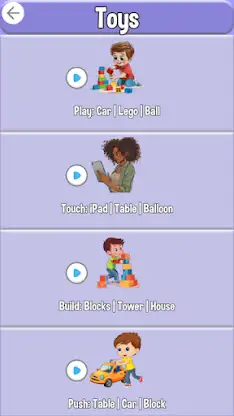 Speech Therapy 6 – Sentences screenshot 2