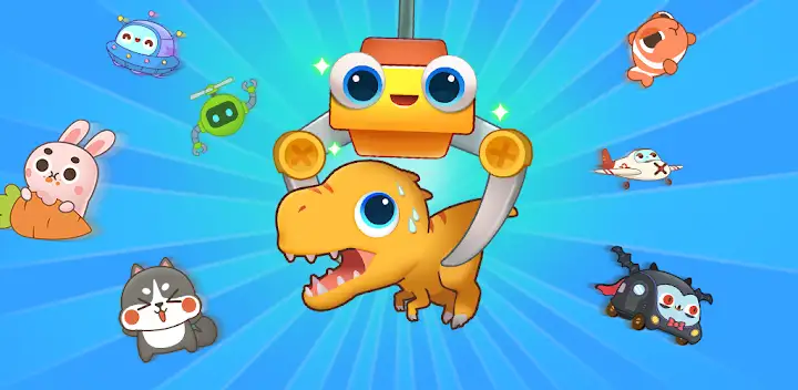 Claw Machine Games for Kids 2+ — Android game banner