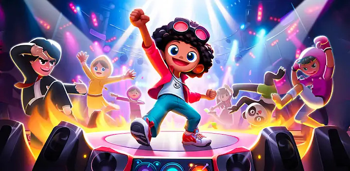 Dance Games for Kids: Coding — Android game banner
