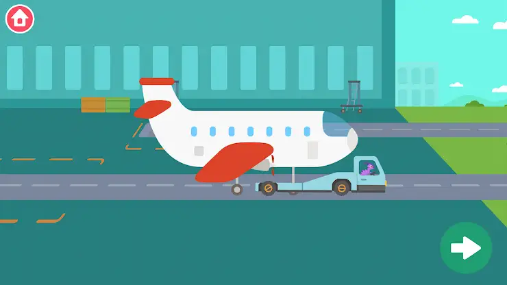 Dinosaur Airport Game for kids screenshot 2