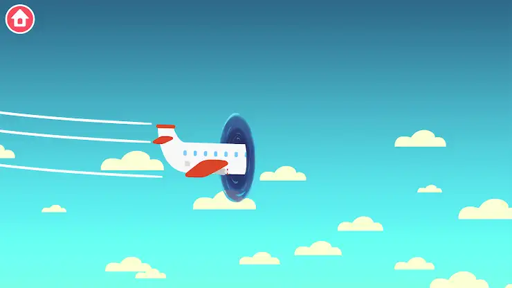 Dinosaur Airport Game for kids screenshot 1