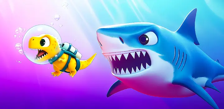 Dinosaur Aquarium: kids games — Android game banner