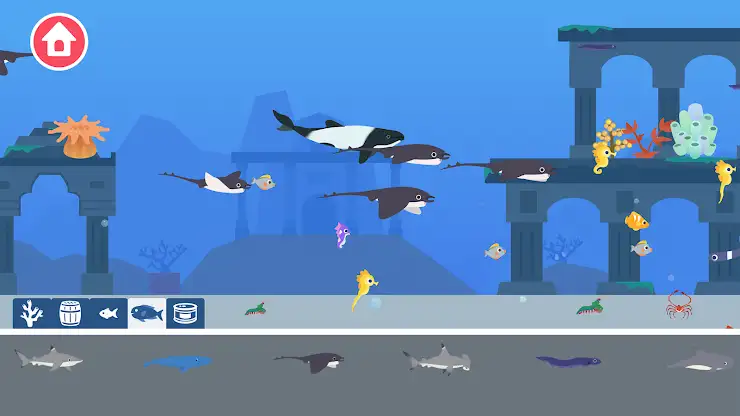Dinosaur Aquarium: kids games screenshot 8