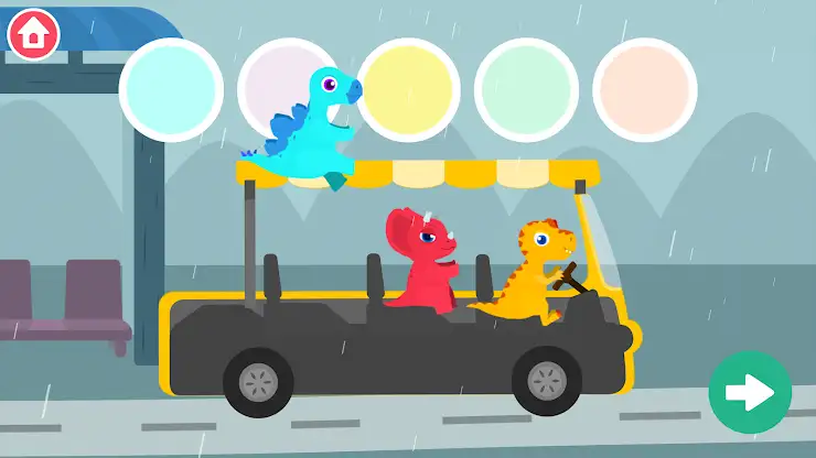 Dinosaur Bus Games for kids screenshot 2