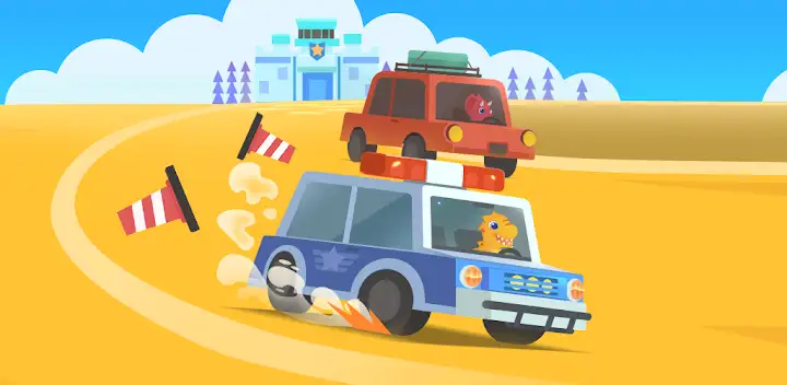 Dinosaur City: Building Games — Android game banner
