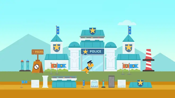 Dinosaur City: Building Games screenshot 3