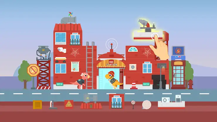 Dinosaur City: Building Games screenshot 1