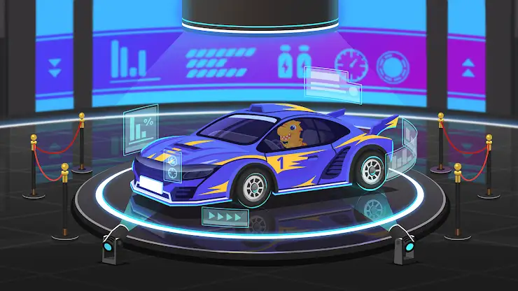 Racing Game for Kids - Coding screenshot 2