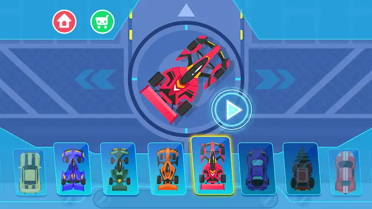 Racing Game for Kids - Coding screenshot 1