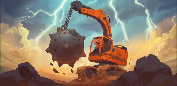 Excavator Games for Kids 2-5 — Android game banner