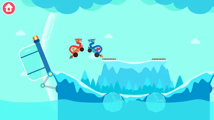 Dinosaur Smash Car Games screenshot 7