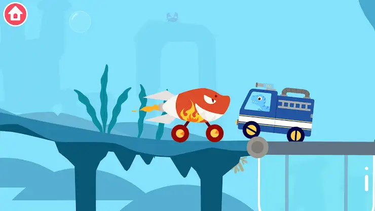 Dinosaur Smash Car Games screenshot 4