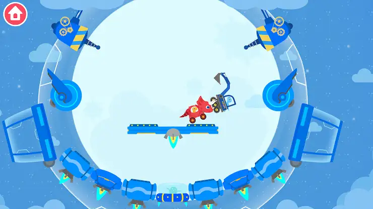 Dinosaur Smash Car Games screenshot 1
