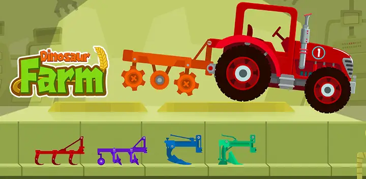Dinosaur Farm Games for kids — Android game banner