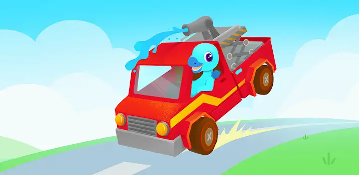 Fire Truck Rescue - for Kids — Android game banner