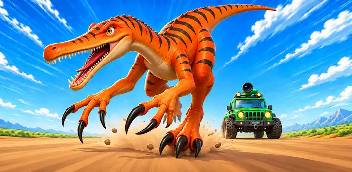 Dinosaur Guard 2:Game for kids — Android game banner