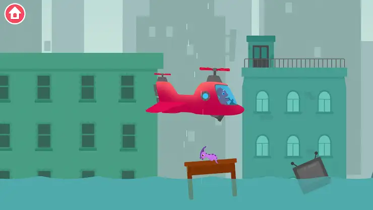 Dinosaur Helicopter Kids Games screenshot 6