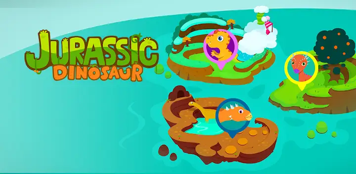 Jurassic Dinosaur - for kids — Android game banner