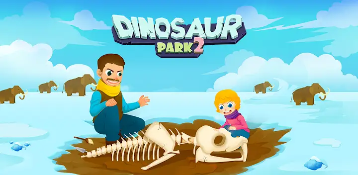Dinosaur Games for kids:Park 2 — Android game banner