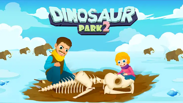 Dinosaur Games for kids:Park 2 screenshot 1