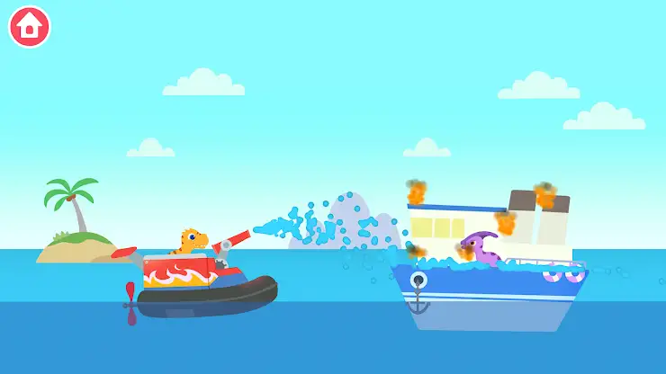 Dinosaur Patrol Boat: for kids screenshot 8