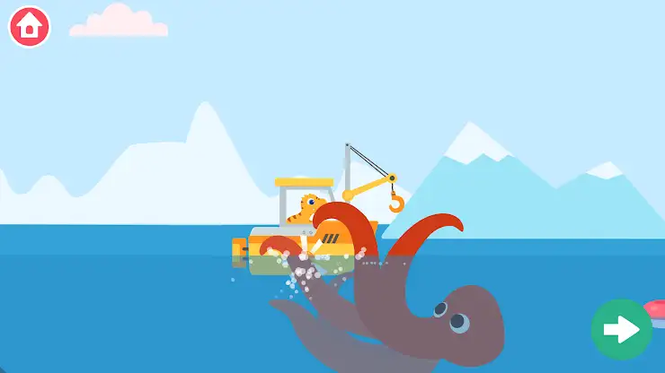 Dinosaur Patrol Boat: for kids screenshot 6