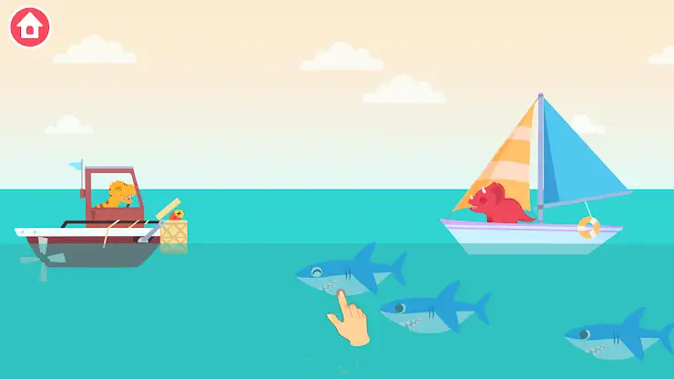 Dinosaur Patrol Boat: for kids screenshot 5