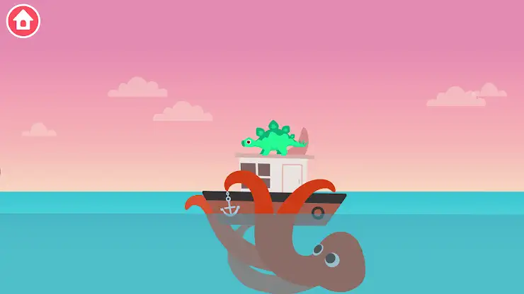 Dinosaur Patrol Boat: for kids screenshot 2