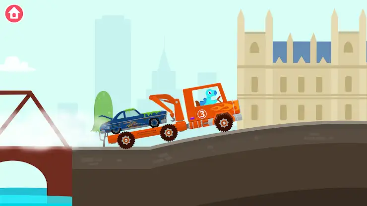 Dinosaur Rescue Truck Games screenshot 4