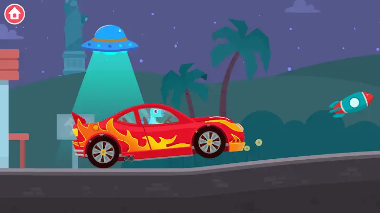 Dinosaur Rescue Truck Games screenshot 8
