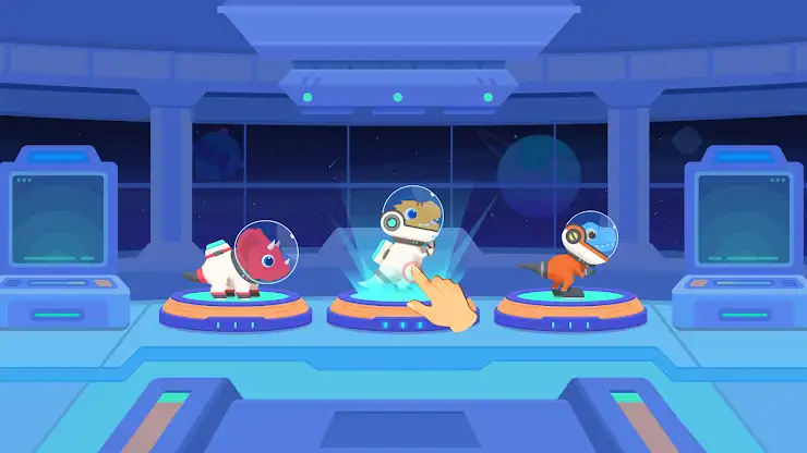 Dinosaur Rocket Games for kids screenshot 8