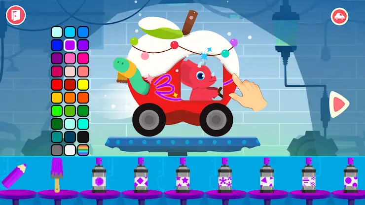 Dinosaur Car - Games for kids screenshot 5